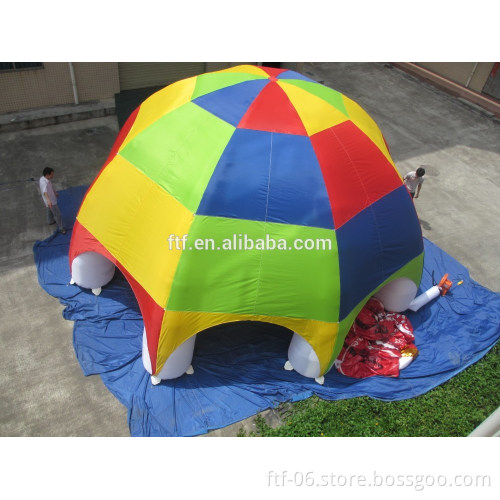 2014 hot sale new fashioned high quality inflatable tent/inflatable dome tent